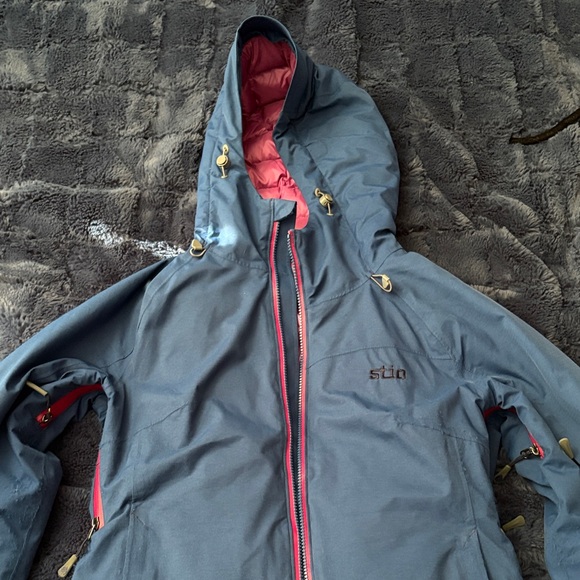 Stio Blue and Pink Ski Jacket - Picture 7 of 8